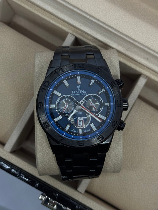 dernière collection festina bleu nuit