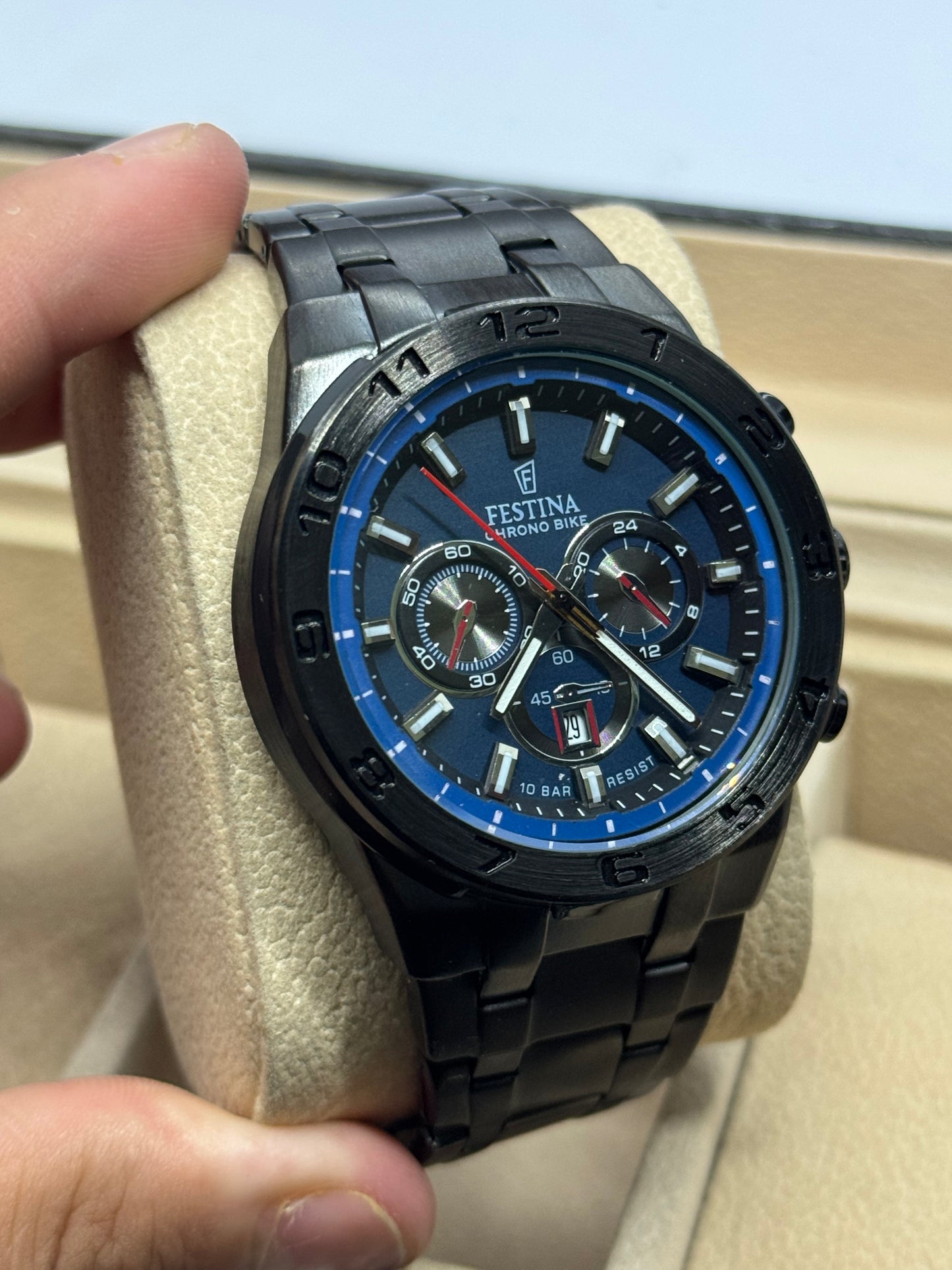 dernière collection festina bleu nuit