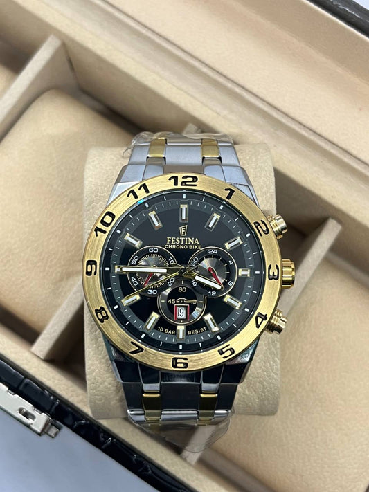 dernière collection festina argant doré